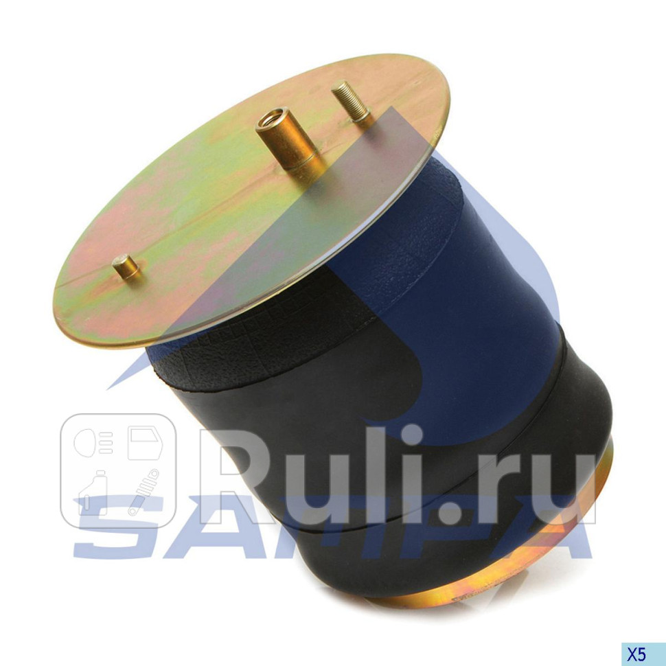 пневмоподушка со стаканом 2 шпвозд1 шп RVI Premium Sampa SP 551234-K 8910₽