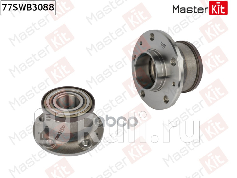 Ступица с подшипником CITROEN JUMPERFIAT DUCATOPEUGEOT BOXER 06- зад 10-16T MASTERKIT 77SWB3088 7200₽