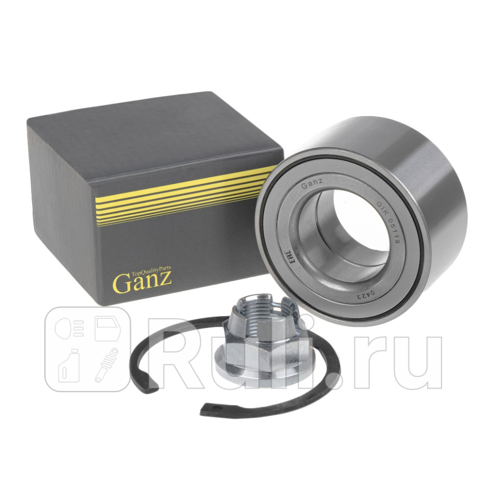 Подшипник ступицы передний GANZ GIK05119 1430₽