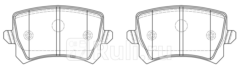 Корпус суппорта SB Nagamochi BP83006 3970₽