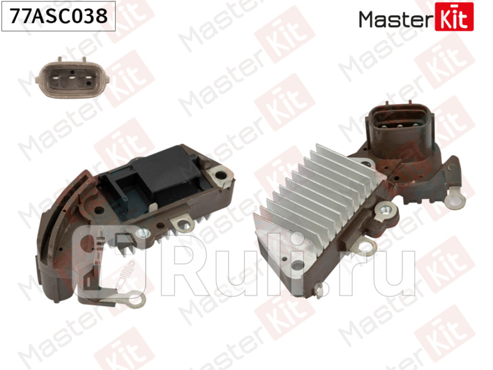 Регулятор напряжения генератора TOYOTA 77ASC038 MASTERKIT 77ASC038 1280₽