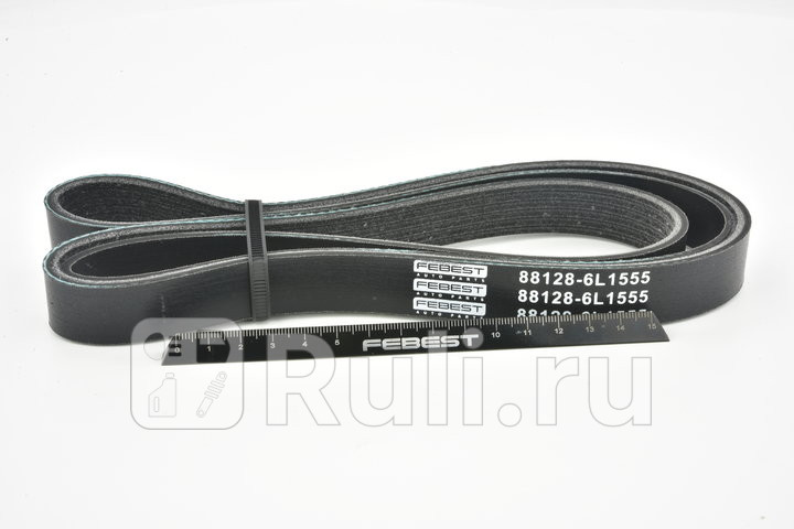 Ремень поликлиновой 6PK1555 BMW E39 20-28 24V 98 FEBEST 88128-6L1555 1300₽