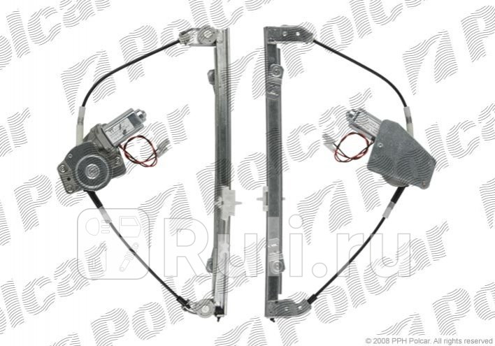 Стеклоподъёмник передний левый для Renault Clio 2 1998-2002 Polcar 6015PSE3 4950₽
