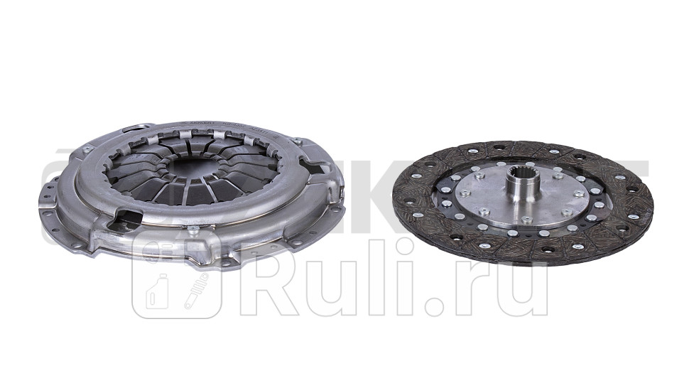Комплект сцепления без подшипника ZEKKERT KS4357 Nissan Qashqai J10 NJ10 JJ10E 07- Tiida C11 Zekkert KS4357 6570₽