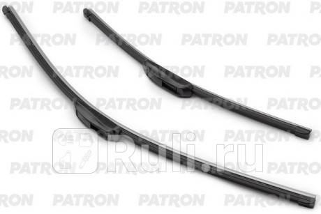 Щетки стеклоочистителя 65см + 46см к-кт плоская hook  только под короткий крюк 9x3 kia   nissan   toyota PATRON PWB650-WS  для Разные, PATRON, PWB650-WS