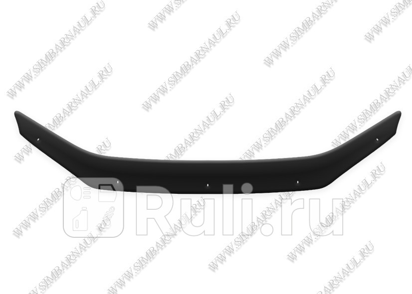 Дефлектор капота для Volkswagen Polo седан рестайлинг 2015-2020 SIM NLDSVOPOL1512 3680₽