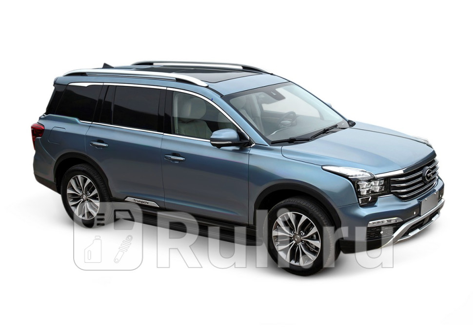 Пороги-подножки (комплект) для GAC GS8 (2016-2021) RIVAL A180ALB.9201.1