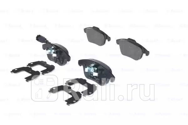 Колодки тормозные дисковые передние для Volkswagen Sharan 2010-2020 BOSCH 0 986 494 372 4130₽