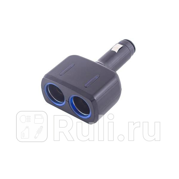 Разветвитель в прикуриватель SKYWAY 2 гнезда черный SKYWAY S02301017 590₽