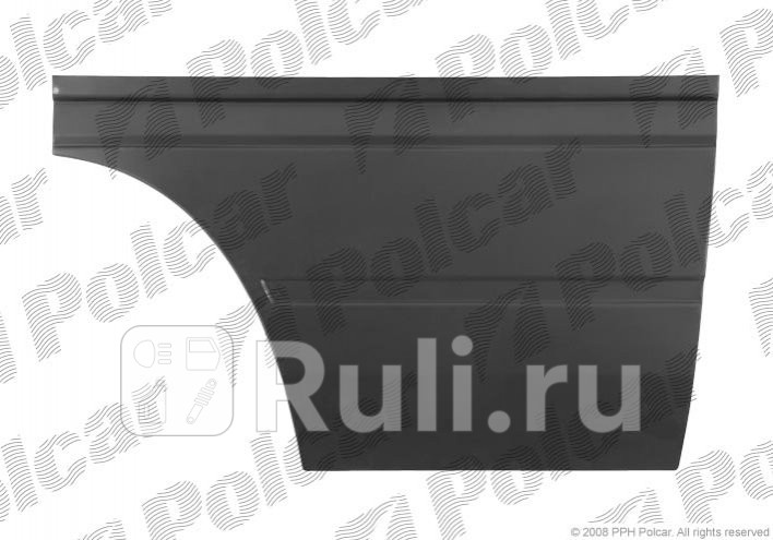 Ремонтная часть передней двери левая для Mercedes Sprinter 901-905 1995-2000 Polcar 50624013 3590₽