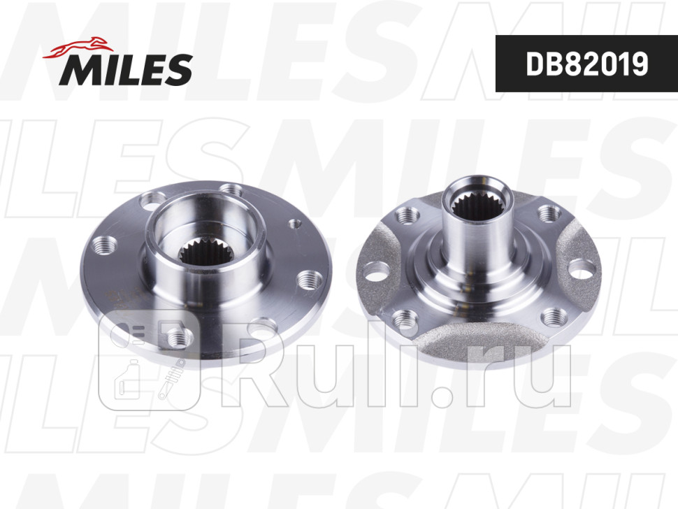 Ступица колеса передняя 22 внутренних зубца DAEWOO NEXIALANOS 13R DB82019 MILES DB82019 1550₽