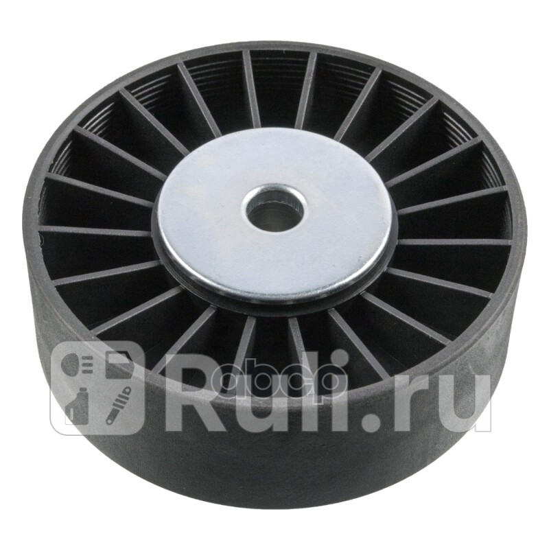 Ролик дополнительный руч ремня Febi 09781 0₽