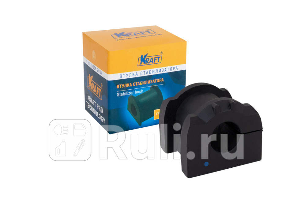 Втулка переднего стабилизатора KRAFT KT 884687 410₽