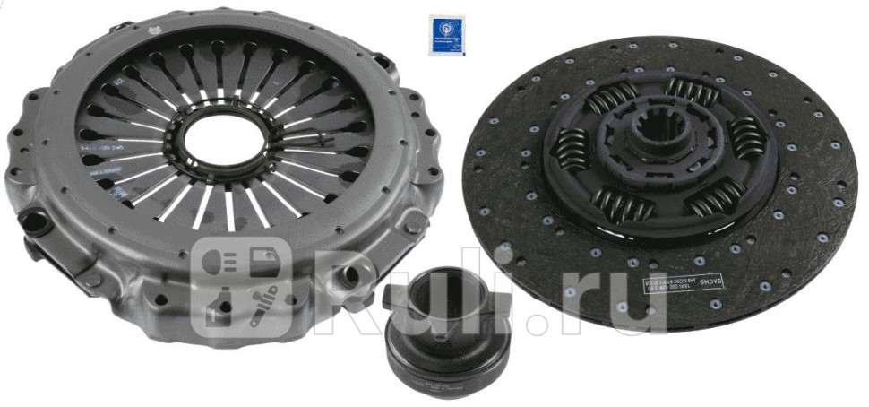 К-т сцепления d430 корзинаподшдиск man tga 460-510 zf16s181221222252 0902- SACHS 3400 700 402 0₽