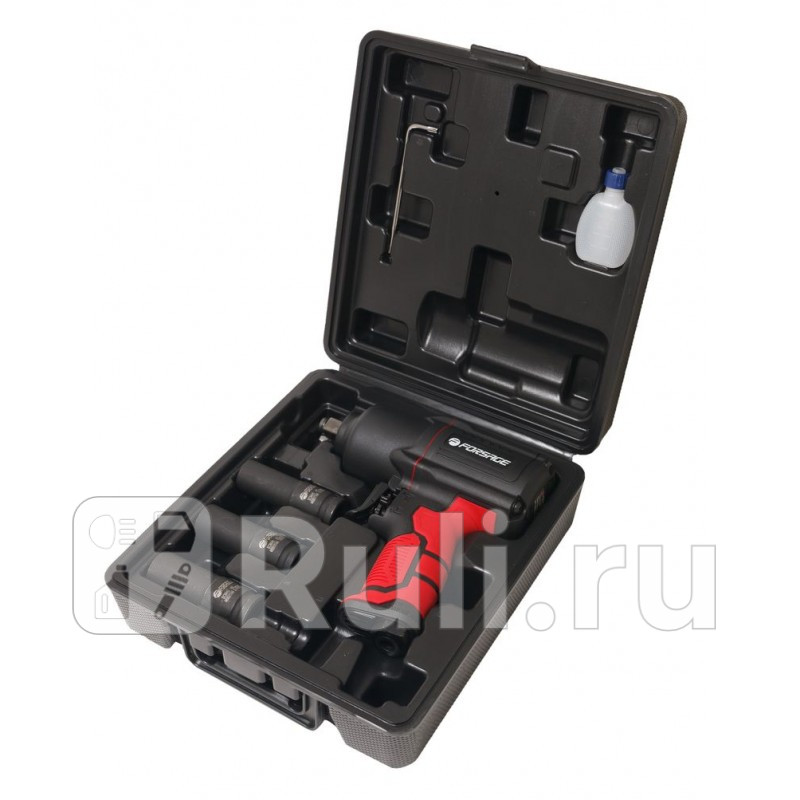 Пневмогайковерт ударный 12 inch 1450 hм 7000 обмин 198 лмин 63 бар вес 2 кг twin hammer с Forsage F-82549K4 12090₽