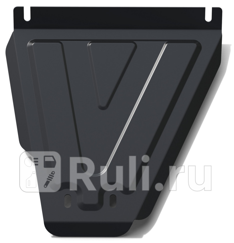 Защита кпп для Chevrolet Niva 2002-2009 АвтоБроня 111010142 2620₽