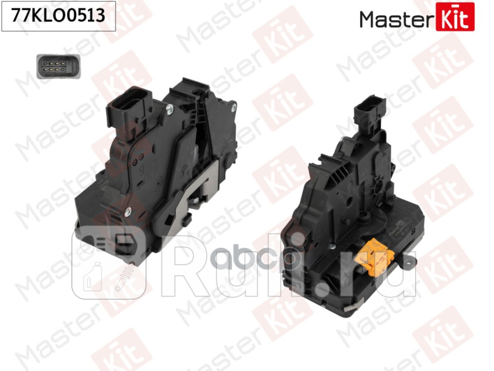Замок двери перед лев opel corsa d iv s07meriva b ii s10 2006 - 2017 MASTERKIT 77KLO0513 8590₽