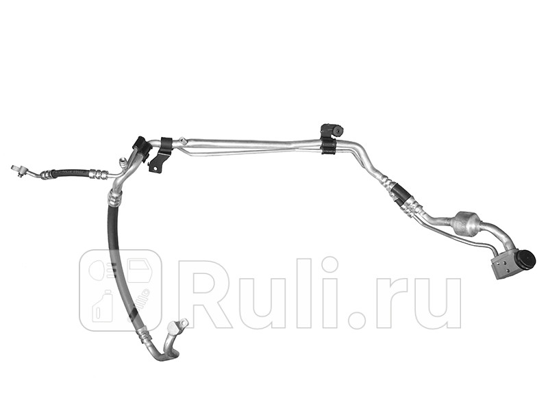 Трубка кондиционера HYUNDAI SOLARIS 10- двойная SAT ST-97775-4L000 6520₽