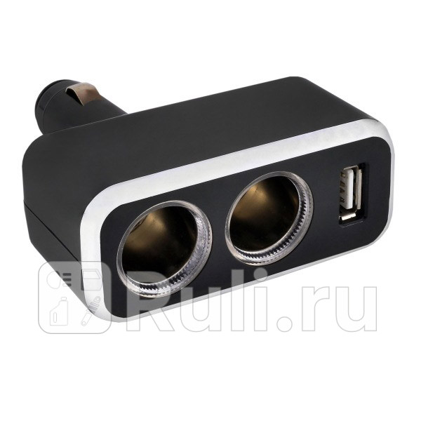 Разветвитель в прикуриватель SKYWAY 2 гнездаUSB SKYWAY S02301003 880₽
