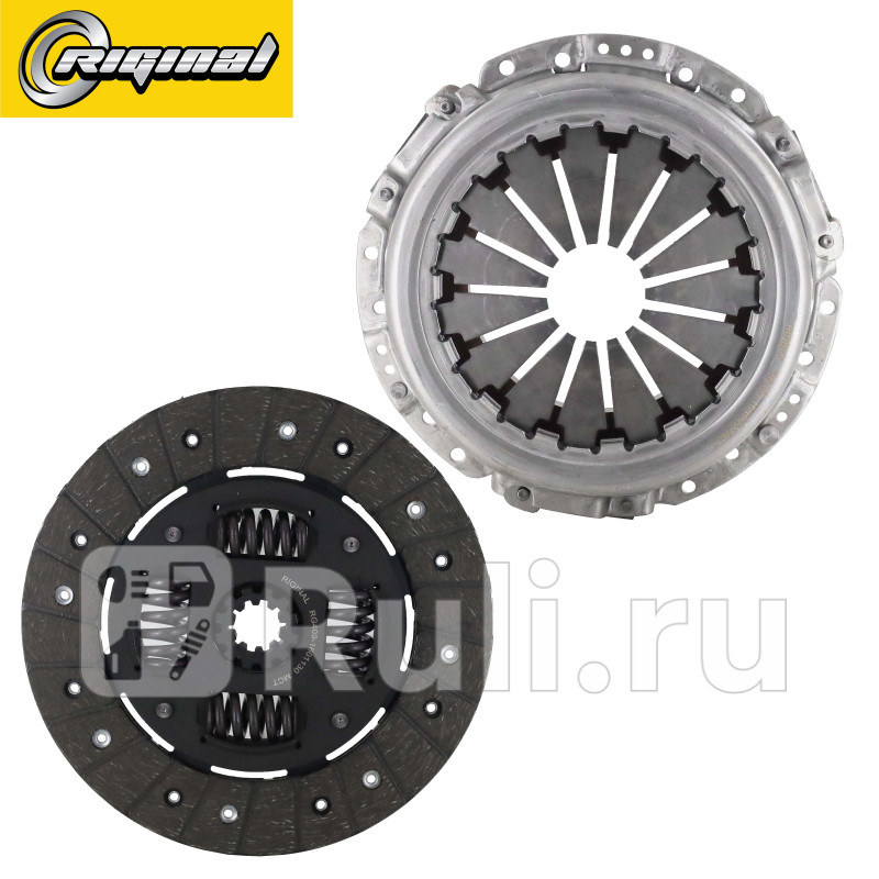 Пакет сцепления корз диск для ам с дв409 УАЗ-3151 Hunter3163 Patriot усиленное 280 Нм Riginal RG409-1601000 8540₽