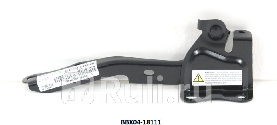 Петля капота левая для Toyota Highlander 3 2013-2020 CrossOcean TY9308L 1520₽