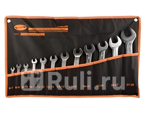 Набор ключей рожковых 12 шт 6-30мм АвтоDело Professional 37012 сумка АвтоДело 37012 2500₽