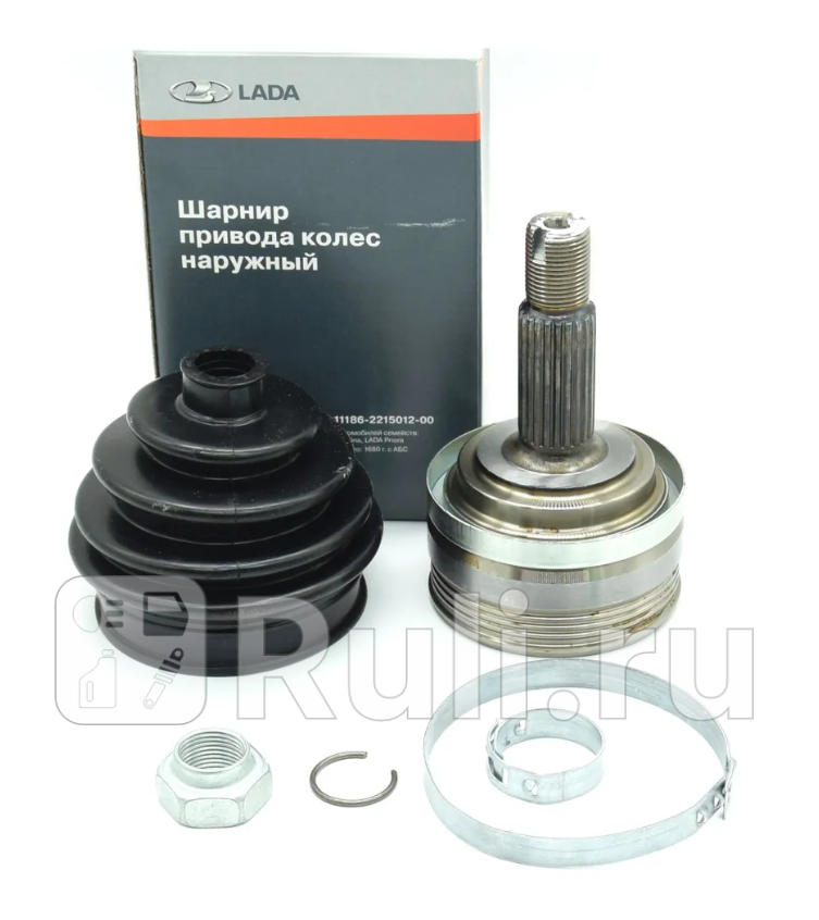 ШРУС наружный к-кт Lada 2108-0992110-2115 LADA 21080221501286 2740₽