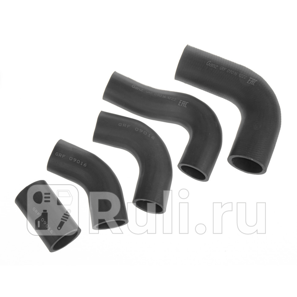 Патрубки радиатора GANZ GRF09016 1280₽