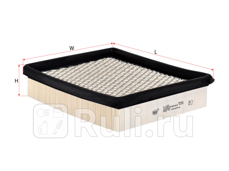 Фильтр воздушный SAKURA A6505 0₽