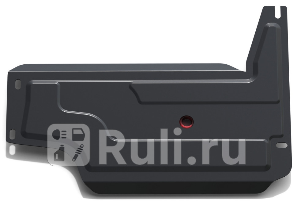 Защита раздаточной коробки комплект крепежа для Chevrolet Niva 2002-2009 АвтоБроня 111010113 3170₽