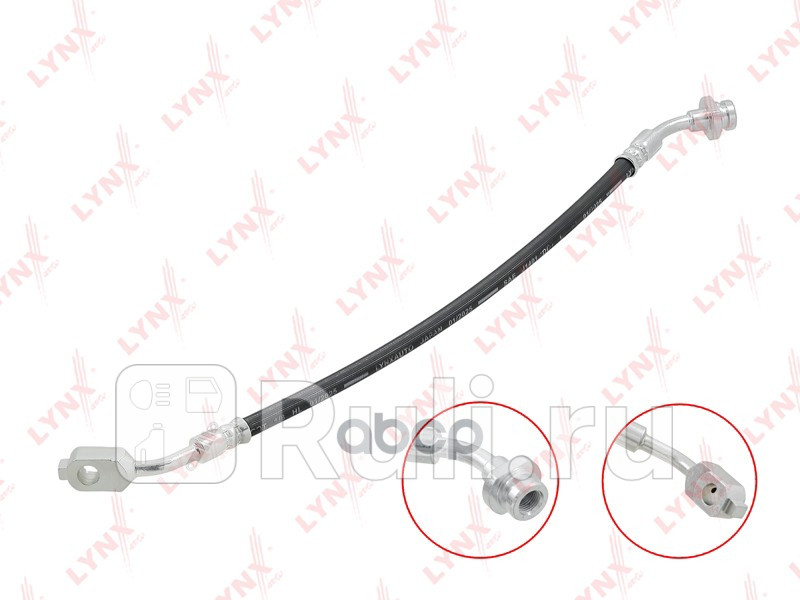 шланг тормозной передний R Nissan Terrano 87-07Pathfinder 95-04Pick Up D21D22 85-05 LYNXAUTO BL-3860 1850₽
