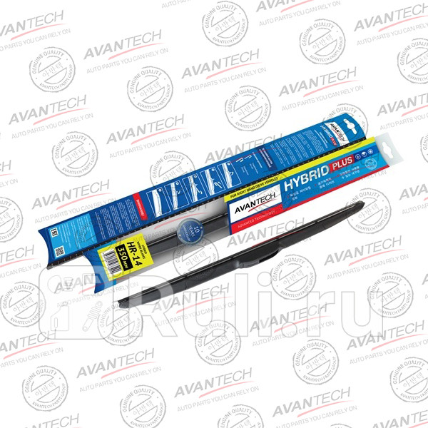 Щетка стеклоочистителя гибридная на правый руль Avantech Hybrid 300мм 12 AVANTECH HR12 870₽