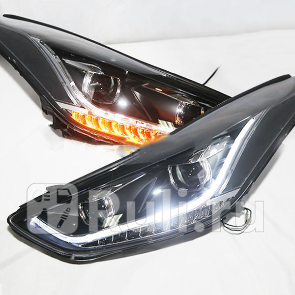 Тюнинг-фары комплект для Hyundai Elantra 5 2011- Tanluuze CS-HL-000489 73350₽