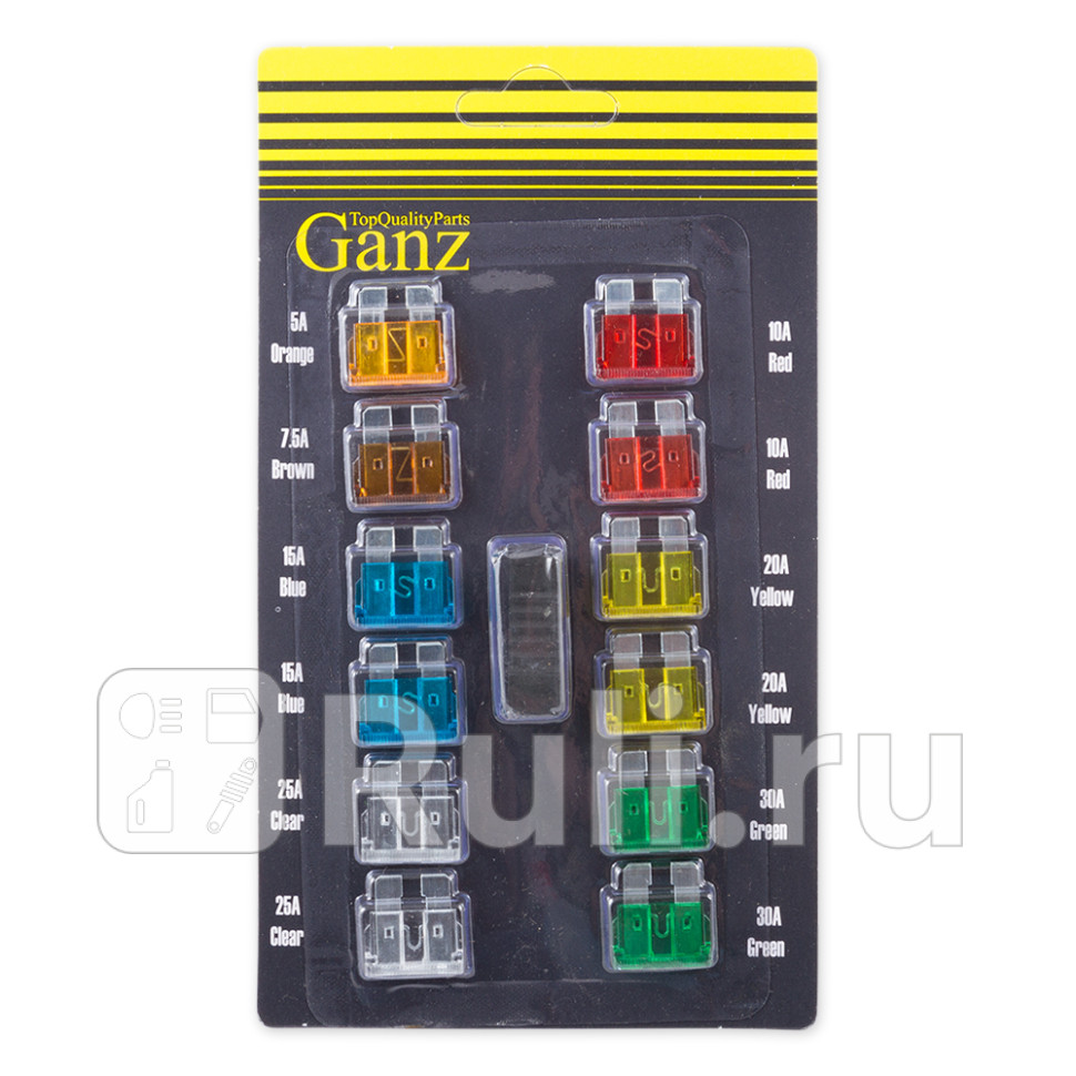 Предохранители флажковые GANZ GRP15001 180₽
