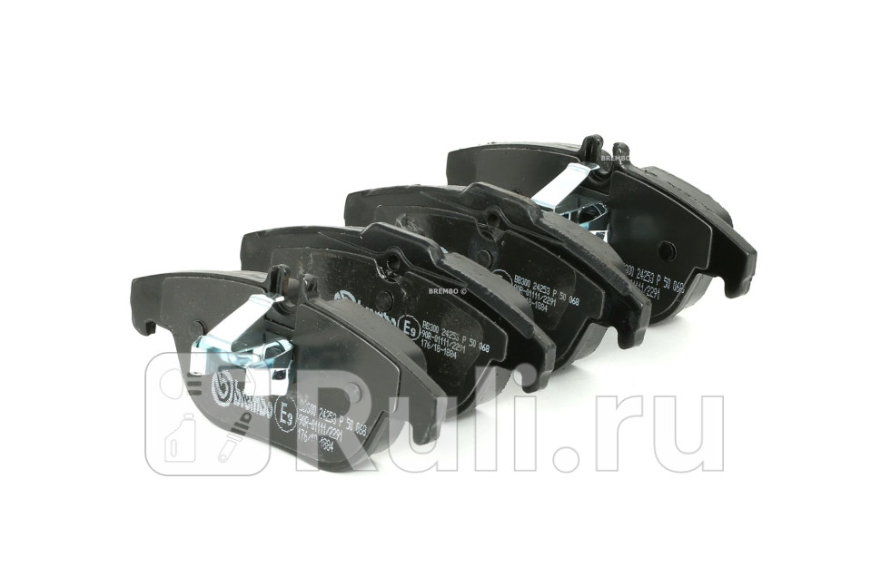 Колодки тормозные дисковые задние для Mercedes X204 (2008-2012) BREMBO P 50 068