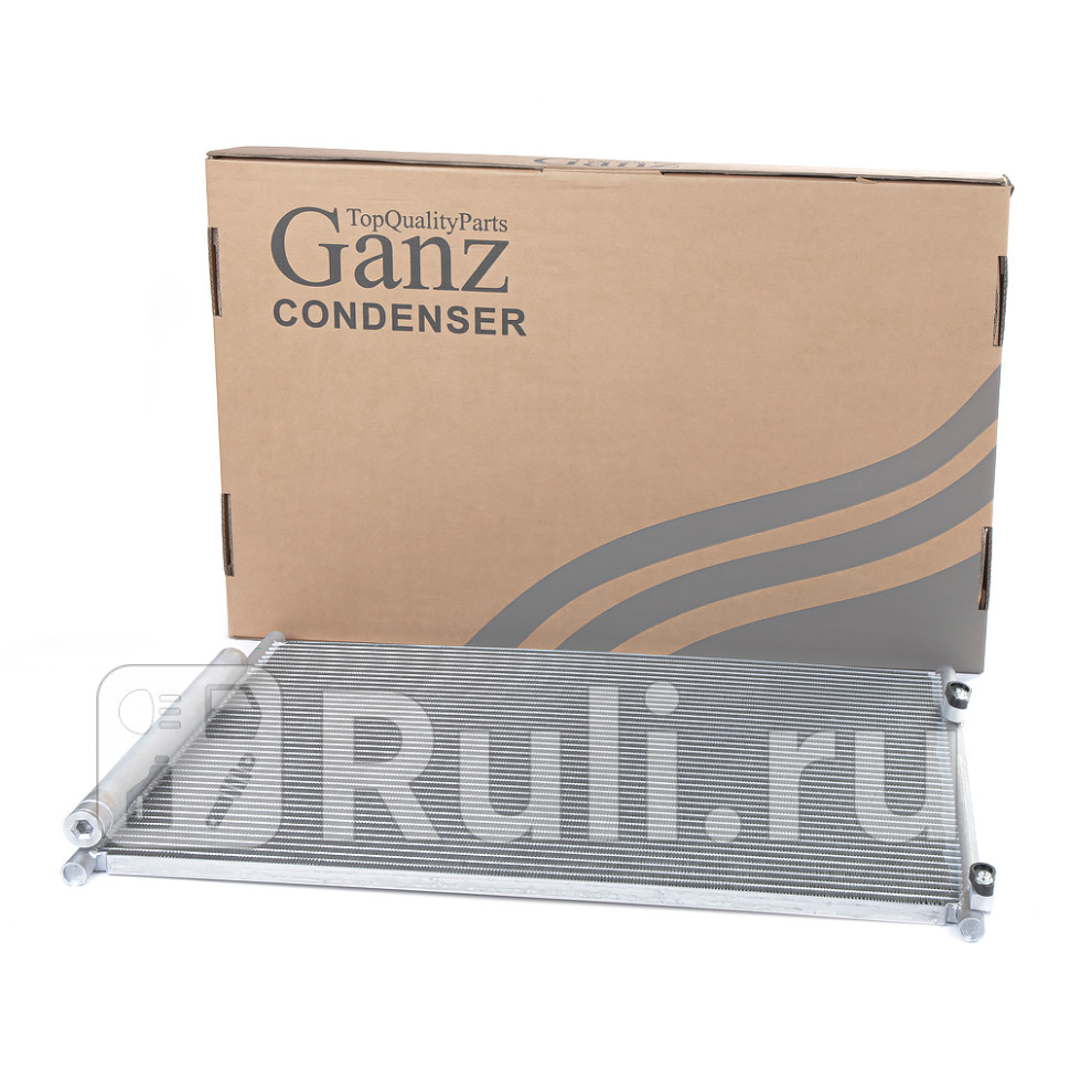 Радиатор кондиционера с ресивером GANZ GIC06134 10750₽
