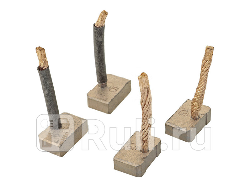 Щетка генератора стартера 4 шт TOYOTA CROWN LS120 83-87 DYNA 100 84-95 HI-ACE IV 24TD 95-01 2L SAT ST-28140-54070B 330₽