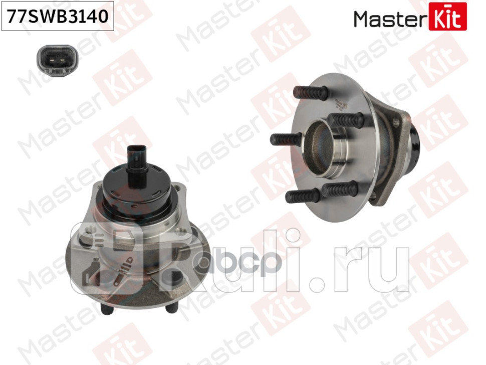 Ступица с подшипником TOYOTA AVENSIS II T250PRIUS II 03-09 зад ABS MASTERKIT 77SWB3140 6380₽