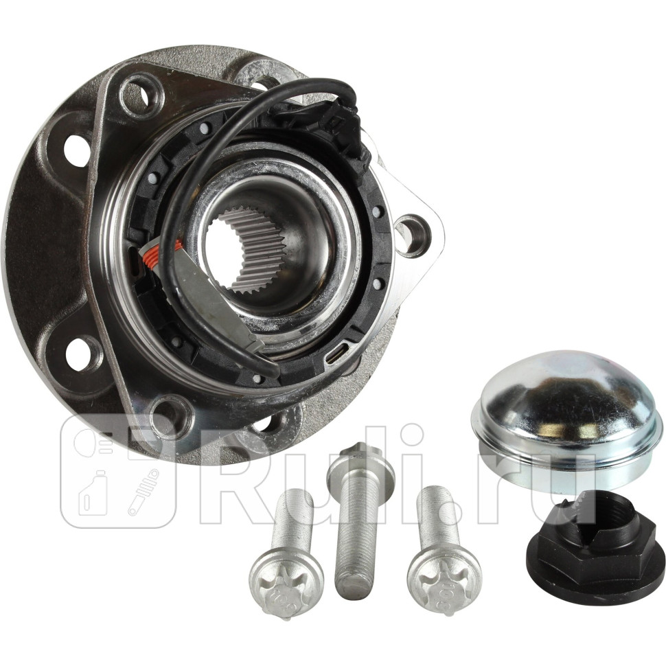 Ступица передн колеса JP GROUP 1241303510 0₽