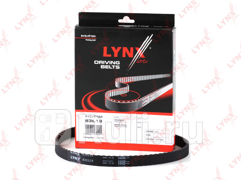Ремень ГРМ HUYNDAI H100 MITSUBISHI Pajero 90-00 LYNXAUTO 83IL19 1050₽