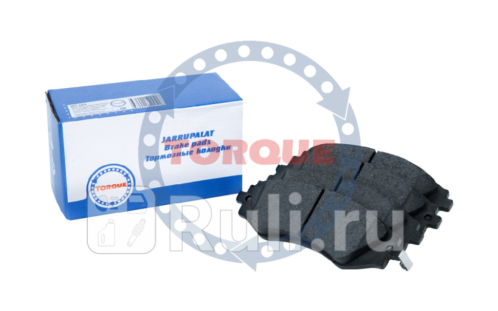 Колодки тормозные передние к-кт  Torque JPT103