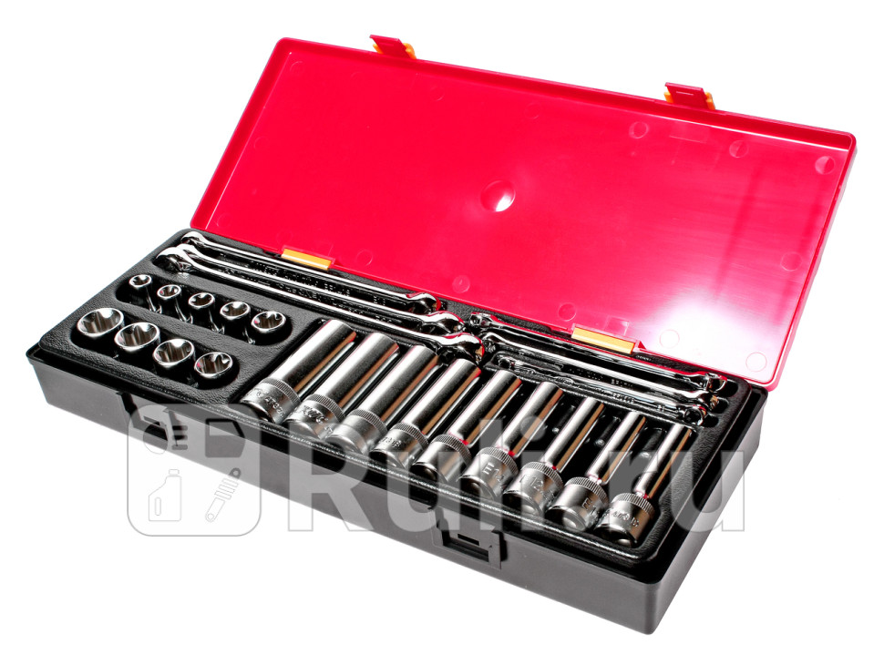 Набор инструмента 24 пр Torx ключи E6-E24 головки E10-E24 JTC JTC JTC-K4241 13140₽