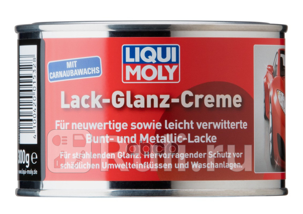 LiquiMoly Lack-Glanz-Creme 03L полироль для глянцевых поверхностей LIQUI MOLY 1532 2220₽