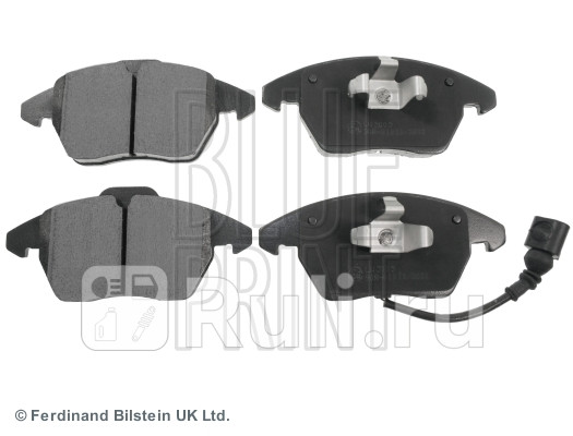 Колодки тормозные дисковые передние для Skoda Superb 1 2001-2008 BLUE PRINT ADV184204 3550₽