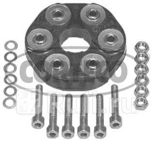 Муфта кардана 90mm Mercedes CORTECO 21651909 8360₽