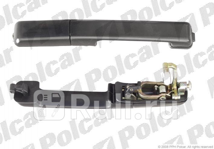 Ручка задней правой двери наружная для Volkswagen Passat B3 1988-1993 Polcar 9546Z-44 840₽