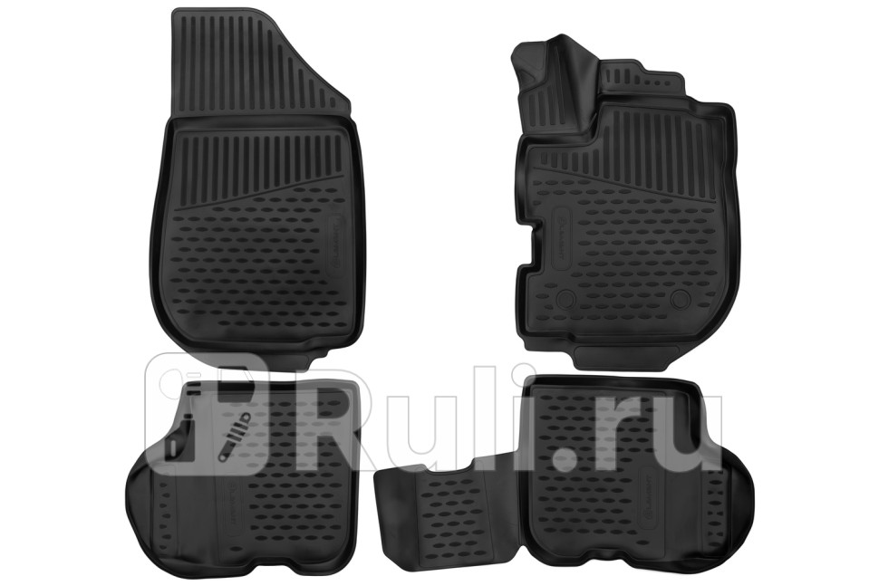 3d коврики в салон 4 шт для Renault Logan 2 рестайлинг 2018-2021 Element ELEMENT3D01998210k 2750₽