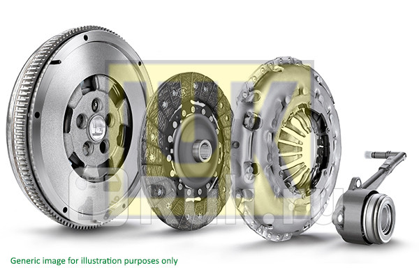 Комплект сцепления repset dmf LUK 600016800 0₽