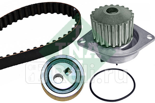 Комплект грм с водяным насосом c-111 citroen peugeot 14 tu3m z101x17 87 INA 530025230 10800₽