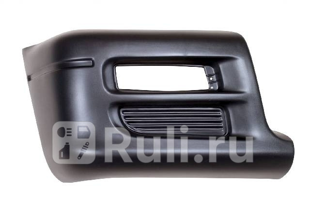 Боковина переднего бампера правая для Mitsubishi L200 1996-2006 GORDON MB2626AR 3330₽